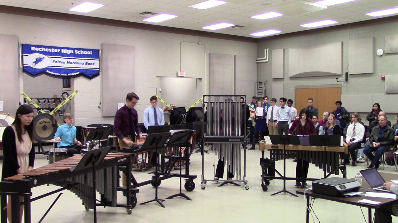 Bipolar C Major (Matheny) performed by Troy High Percussion Ensemble