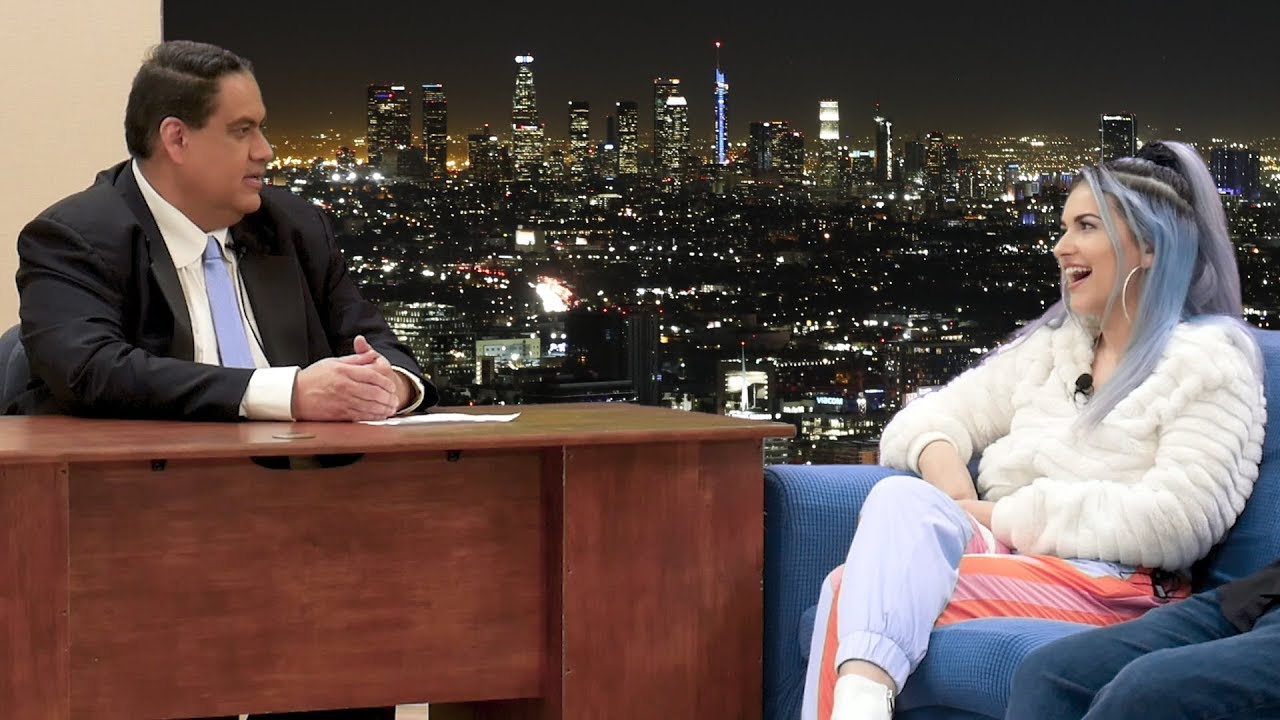 Katrina Stuart interview on Flores and Friends late night Amazon Prime