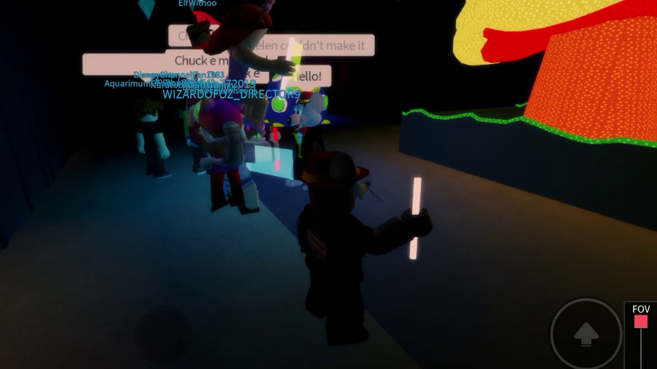 Electrical parade at Chuck E. Cheese's Bel Air MD (Roblox)