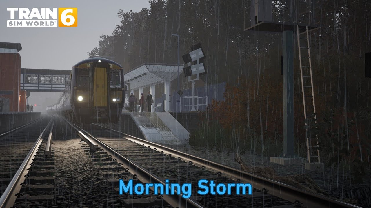 Morning Storm - Southeastern High Speed - Class 375 - Train Sim World 6