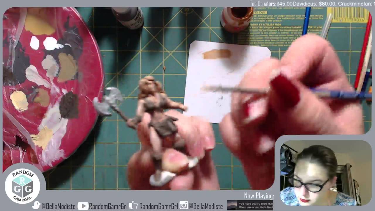 Painting 28mm scale metal Miniatures (Part 5)