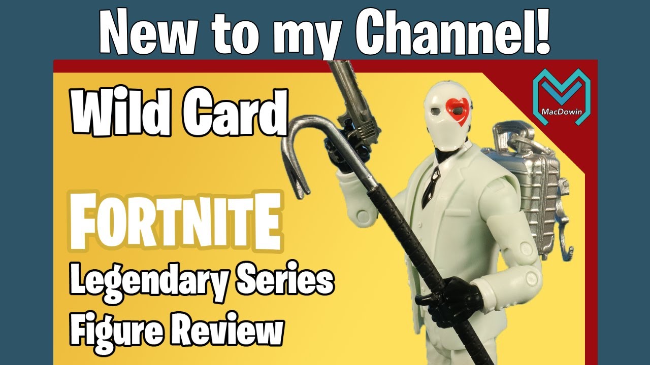 *WILD CARD LEGENDARY SERIES 2019* | 6 Inch Action Figure Review | Jazwares Fortnite