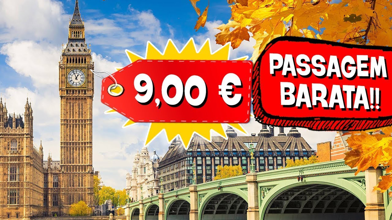 EUROPA por 9 EUROS?! Como viajar BARATO! - 🤑✈️ - Dicas, preços e alertas