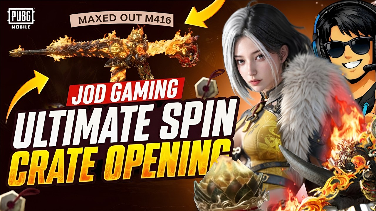 😍 NEW CRIMSON SKYBLADE M416 MAXING + ALL EFFECTS SHOWCASE | PUBG MOBILE | BGMI