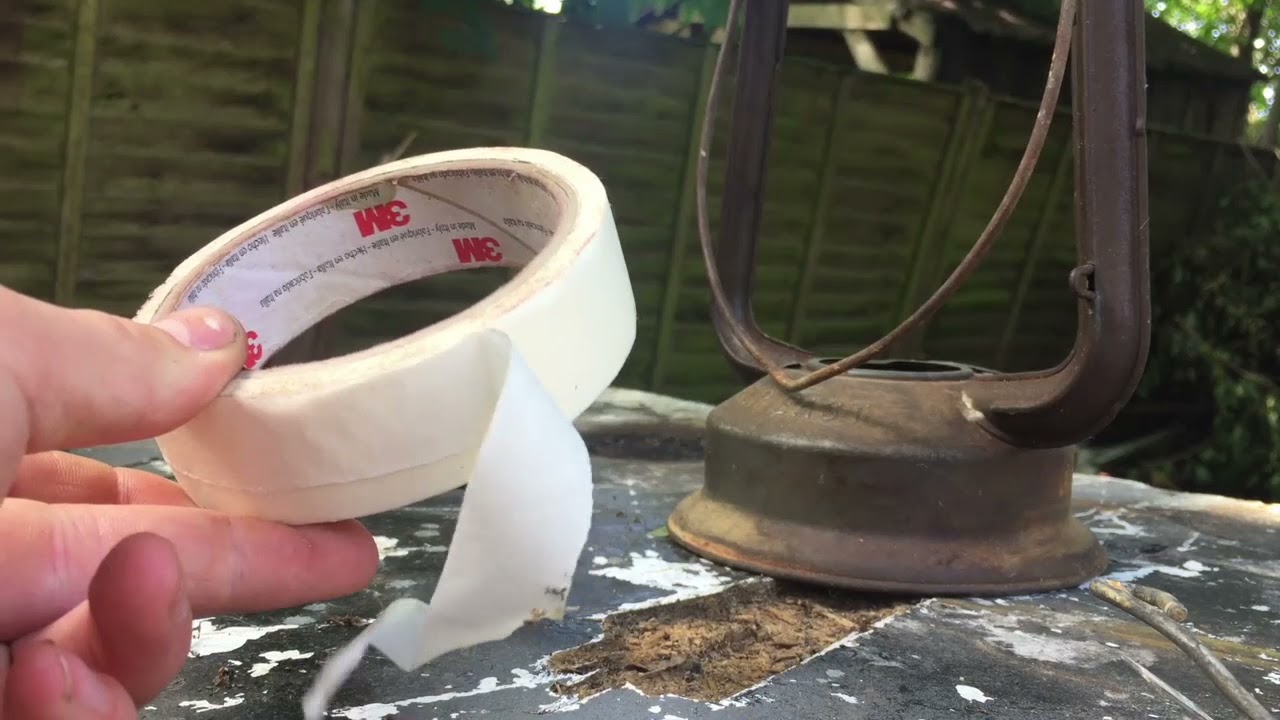 restoring a vintage hurricane lamp - the bushcraft skills channel