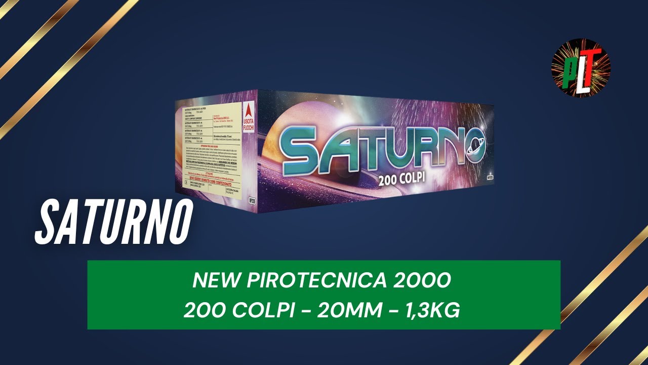 Test Compound SATURNO 200 colpi di NEW PIROTECNICA 2000 - 2024