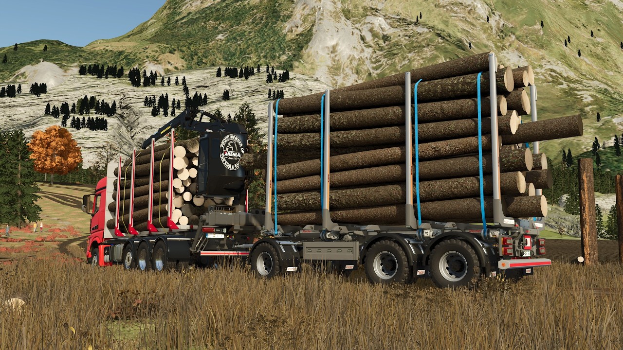 Quite nice timber loads | EP. 7 | Fs25 Timelapse | Geistal