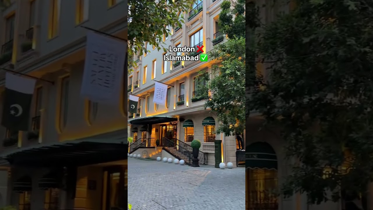 Dream❌ Reality ✅ | London❌ Islamabad ✅ | Luxury Townhouse Hotel in Islamabad