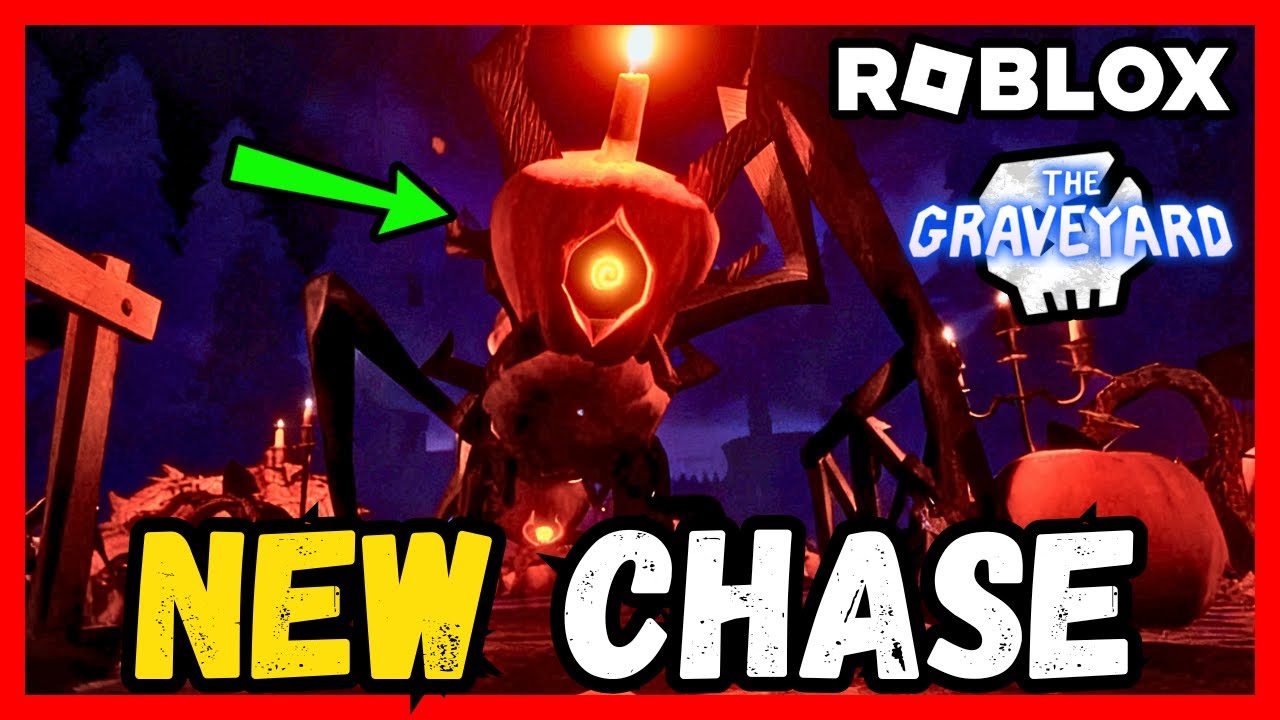 DOORS: Foundation Graveyard NEW CHASE & JUMPSCARE - ROBLOX