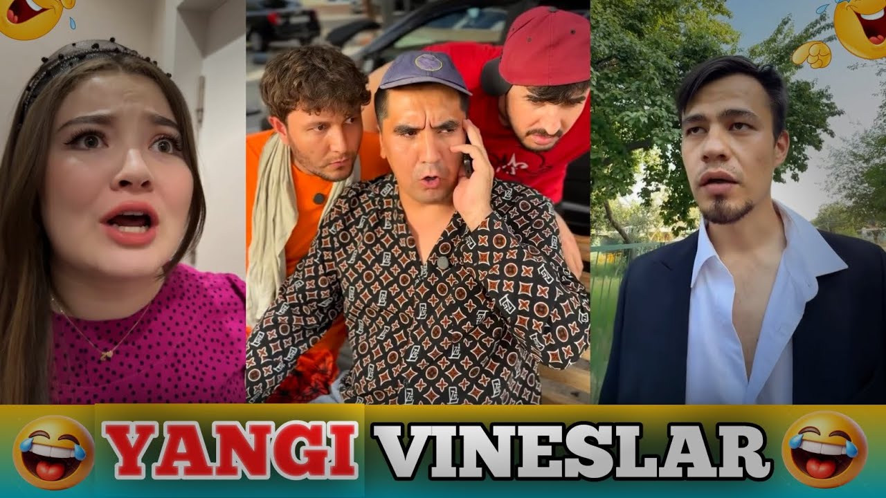 🔥 Vineslar! KULGULI VIDEOLAR ( Vaynlar Toʻplami) 2025 Bobur Mansurov, Qodir Tolipov #vines #kulgu