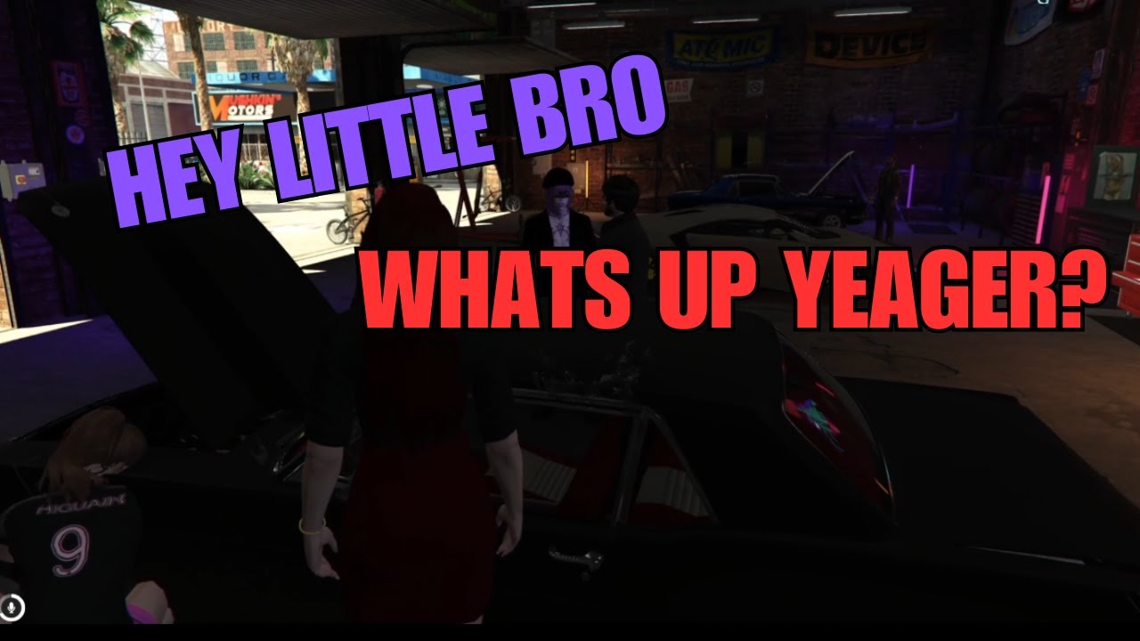 Yeager runs into his brother Dewey | NoPixel 3.0