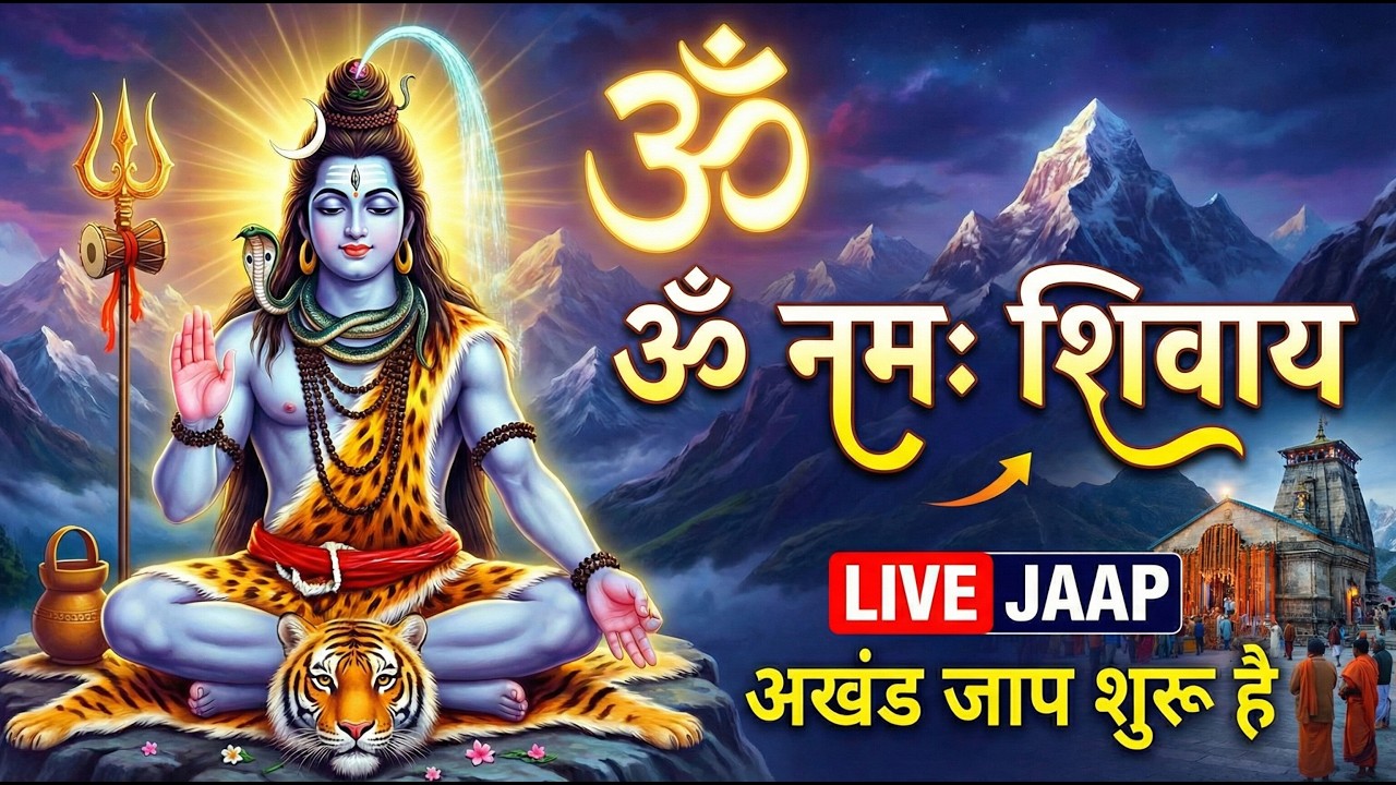 Om Namah Shivaya | ॐ नमः शिवाय | Non Stop Shiva Mantra Jaap