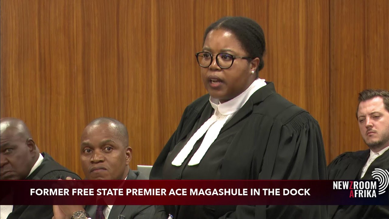 FORMER FREE STATE PREMIER ACE MAGASHULE IN COURT