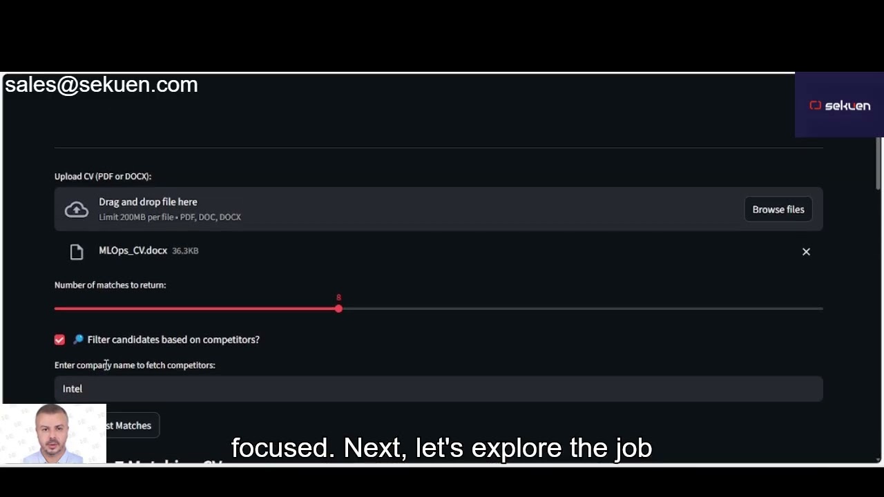recruiter tool video