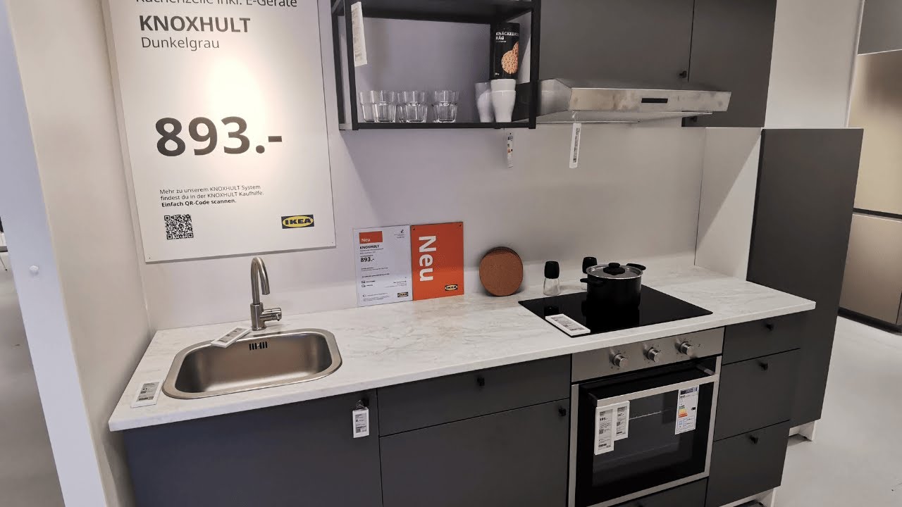 IKEA KNOXHULT Dark Gray Kitchen &ndash; Simple, Modern & Affordable Layout