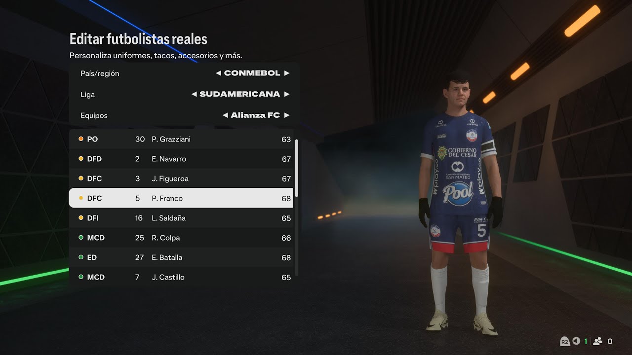 🔥EA SPORTS FC 25 TODOS LOS JUGADORES DE ALIANZA FC🔥