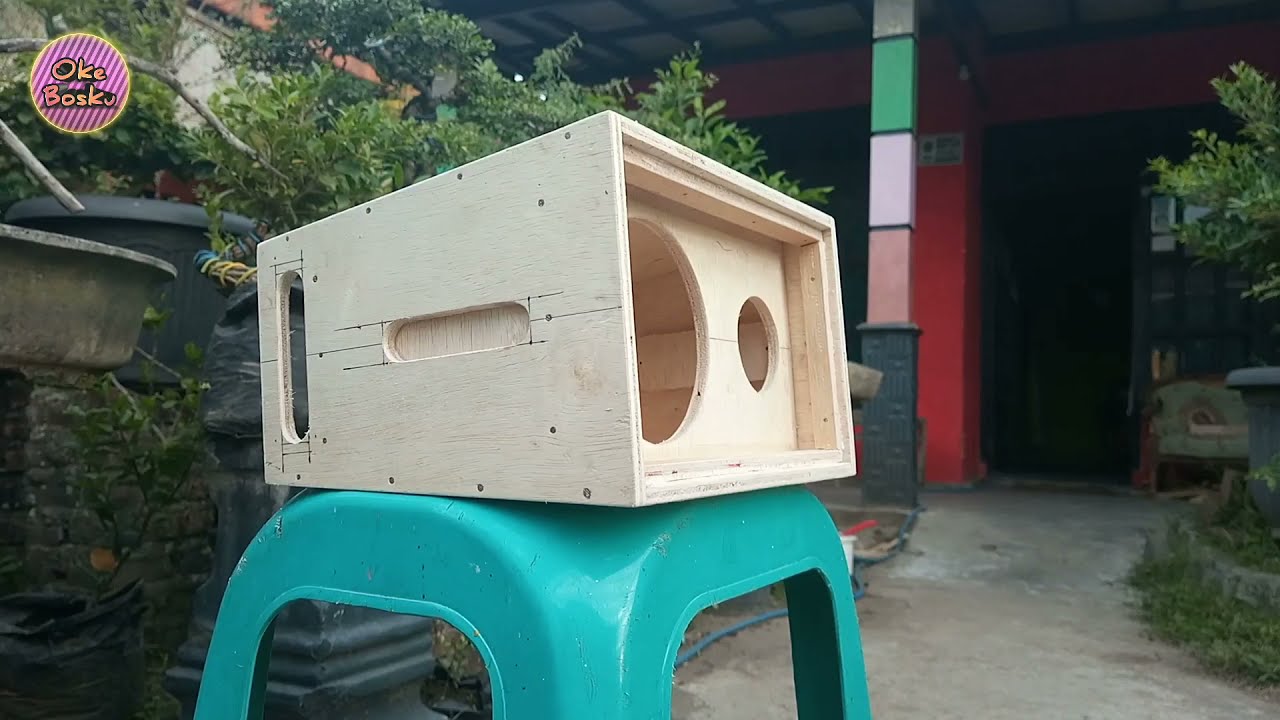 CARA SIMPLE BUAT BOX LINE ARRAY 5 INCH PLUS TWEETER