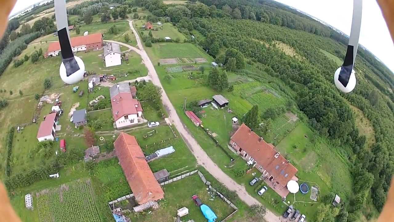 lot quadrocopter Ględy Dobrocin Małdyty