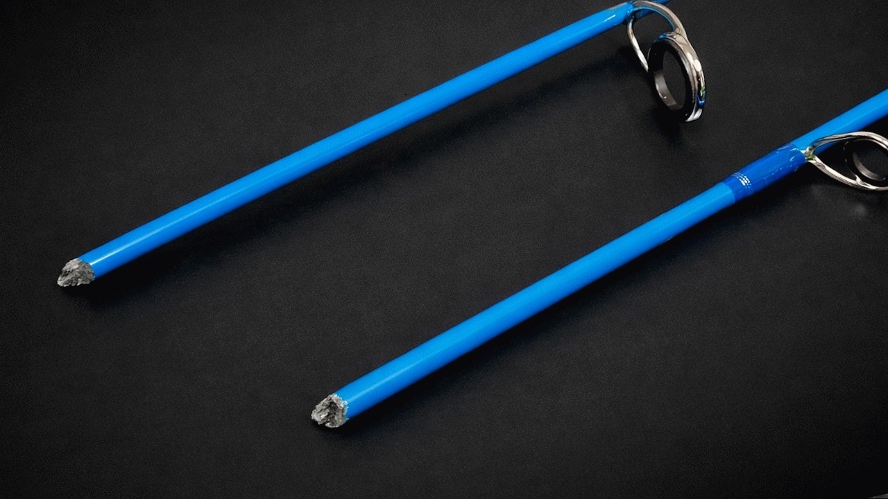 Broken Solid Blank Fishing Rod? Easy Way to Fix Broken Rod | 超簡単！修理方法|修正|壊れた釣り竿を接続します