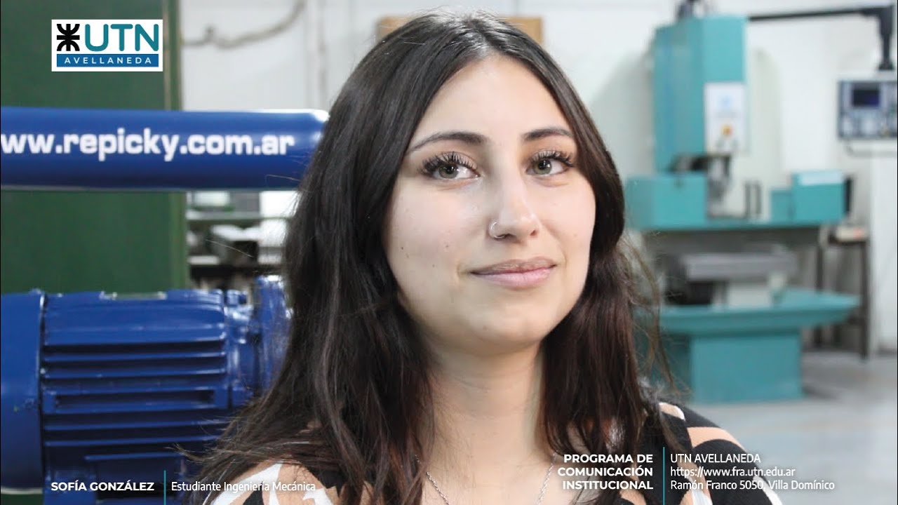 Sofía González - Estudiante de Ingeniería Mecánica
