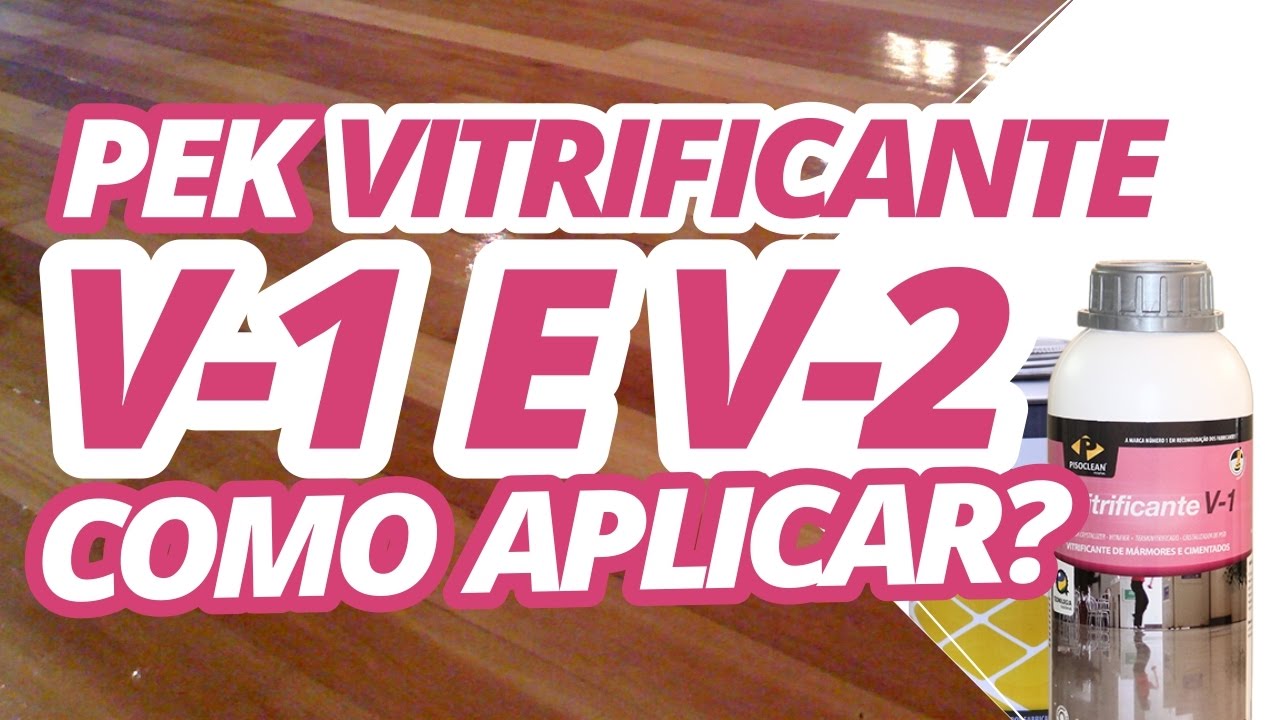PeK Vitrificante V-1 e V-2 -  Como aplicar.