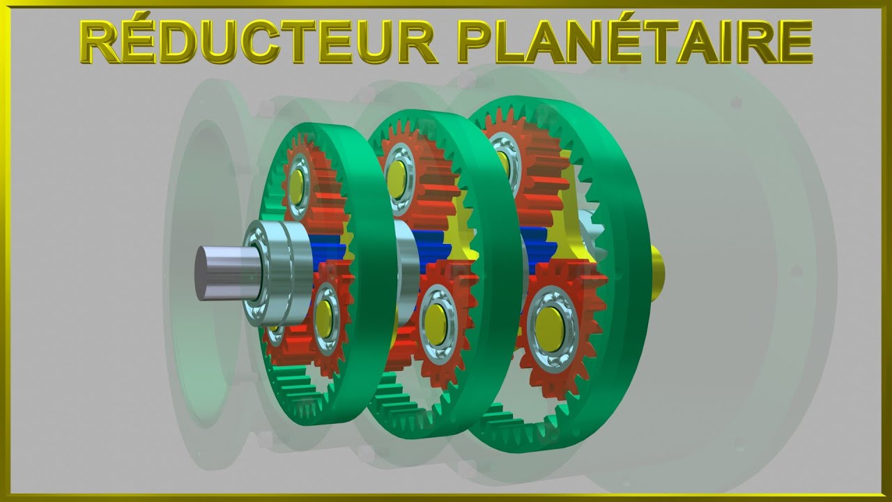 Réducteur avec engrenages planétaires