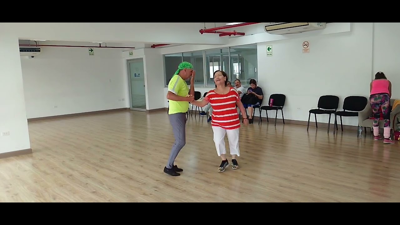 9-#danselaelisraeli #clases #munimiraflores #ritmoscaribeños Los Van Van De CUBA #centroadultosmayor