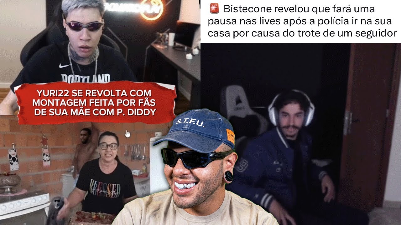 streamers sofrendo com chat tóxico
