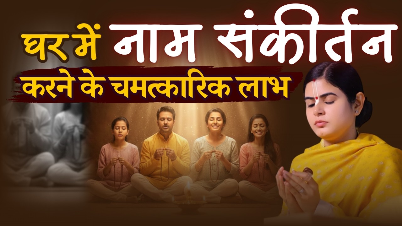 घर में नाम संकीर्तन करने के चमत्कारिक लाभ | @Chitralekhaji