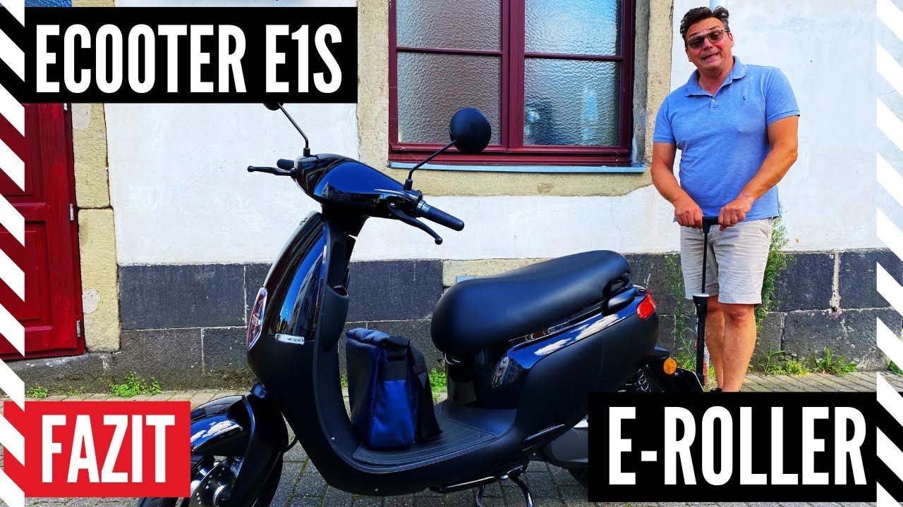 Elektroroller Ecooter E1S Langzeitfazit