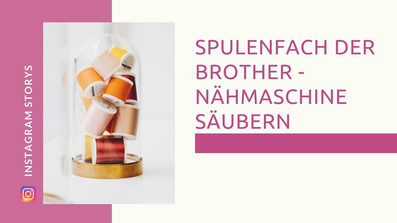 Brother Nähmaschinen säubern