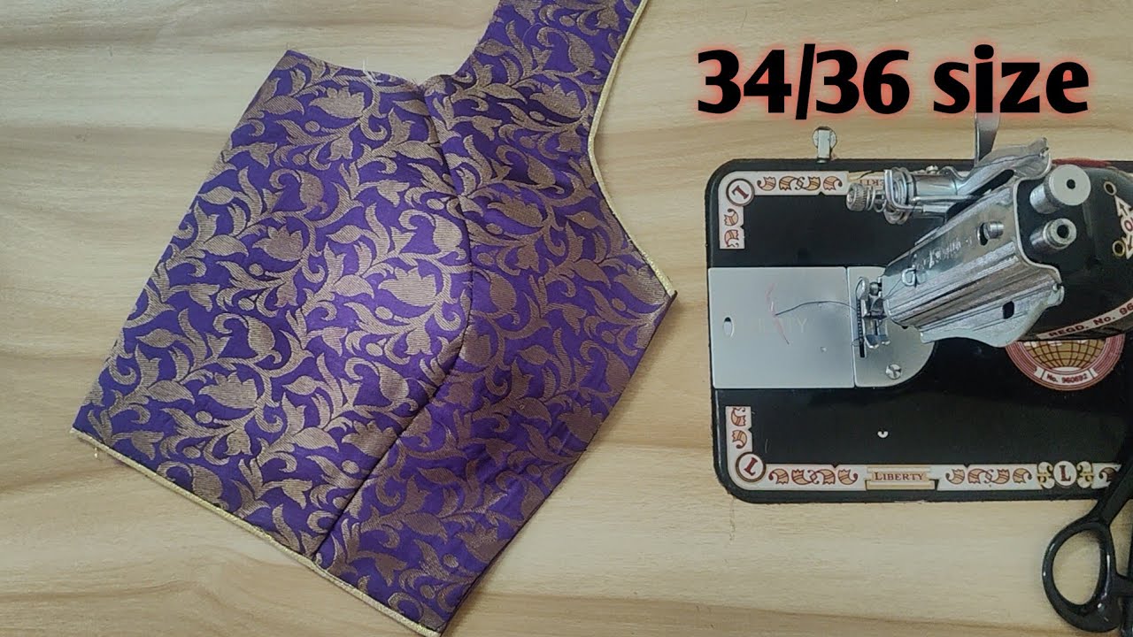 36 size princess cut blouse cutting and stitching। blouse cutting and stitching। princess cut।
