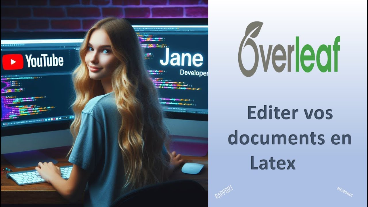 Tuto 1: Latex, Editer en Latex via Overleaf pour débutants(es)