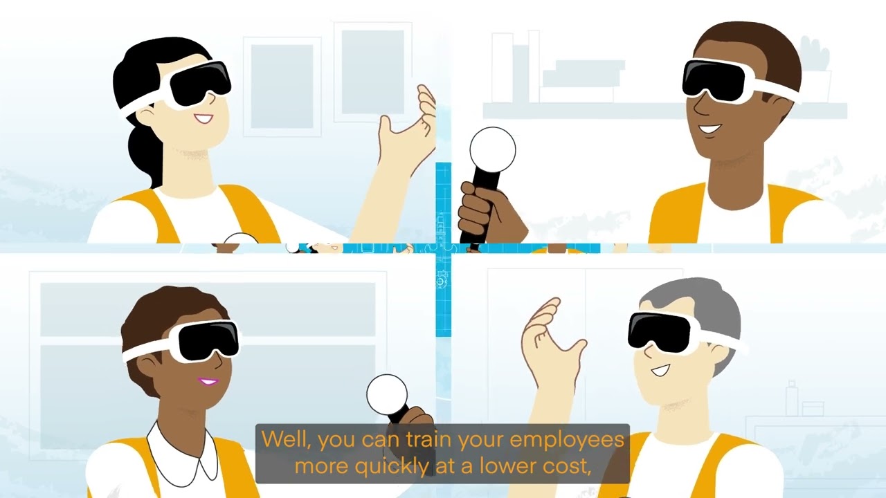 Augmented Reality (AR) and Virtual Reality (VR) in manufacturing.
