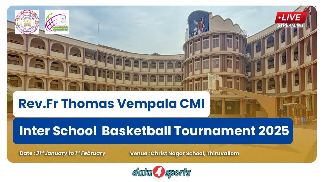 Jawahar School Vs Carmel Hss | Rev.Fr Thomas Vempala CMI Inter School Basketball Tournament 2025 |