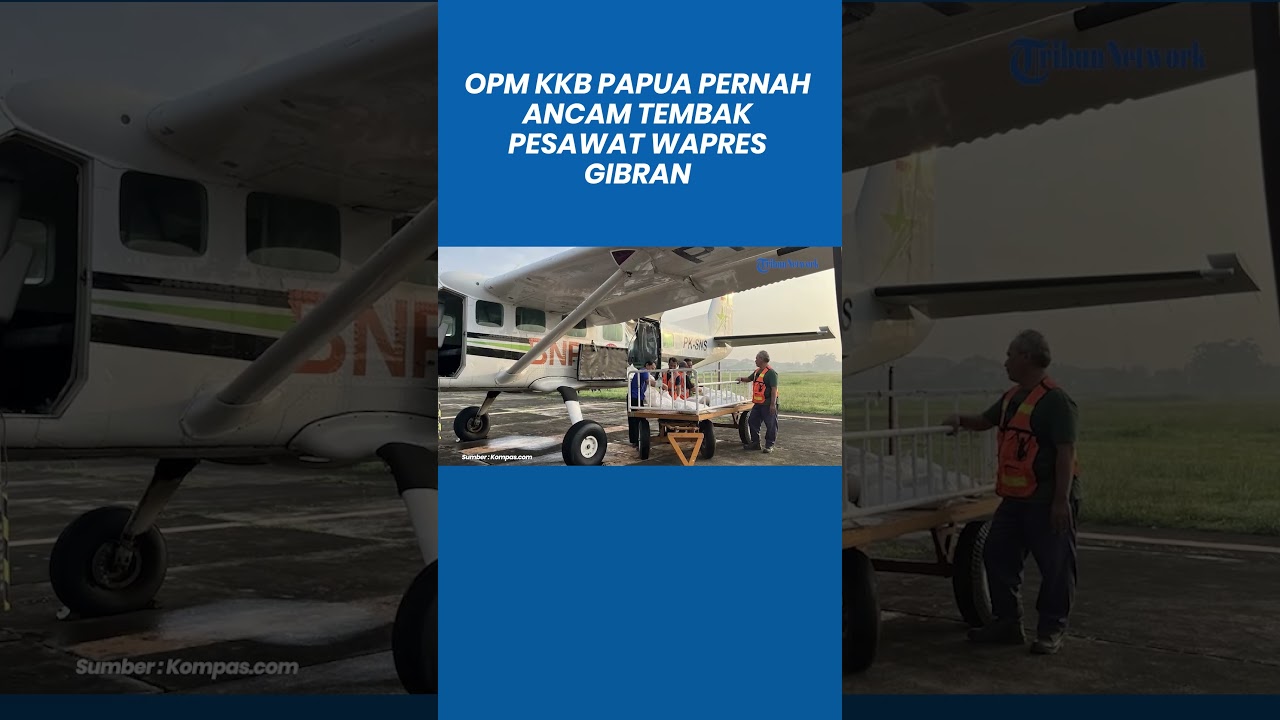 Sebelum Tragedi Penembakan Smart Air, OPM KKB Papua Pernah Ancam Tembak Pesawat Wapres Gibran