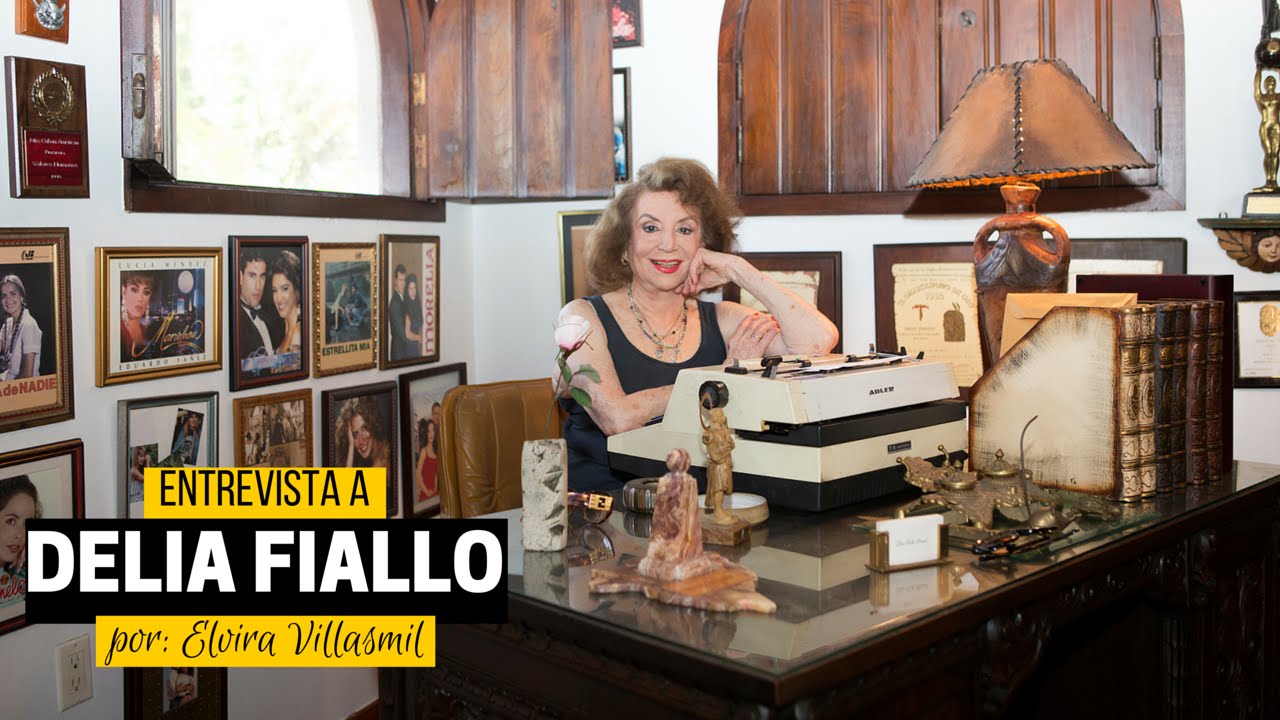 Delia Fiallo - entrevista por Elvira Villasmil (parte 1)