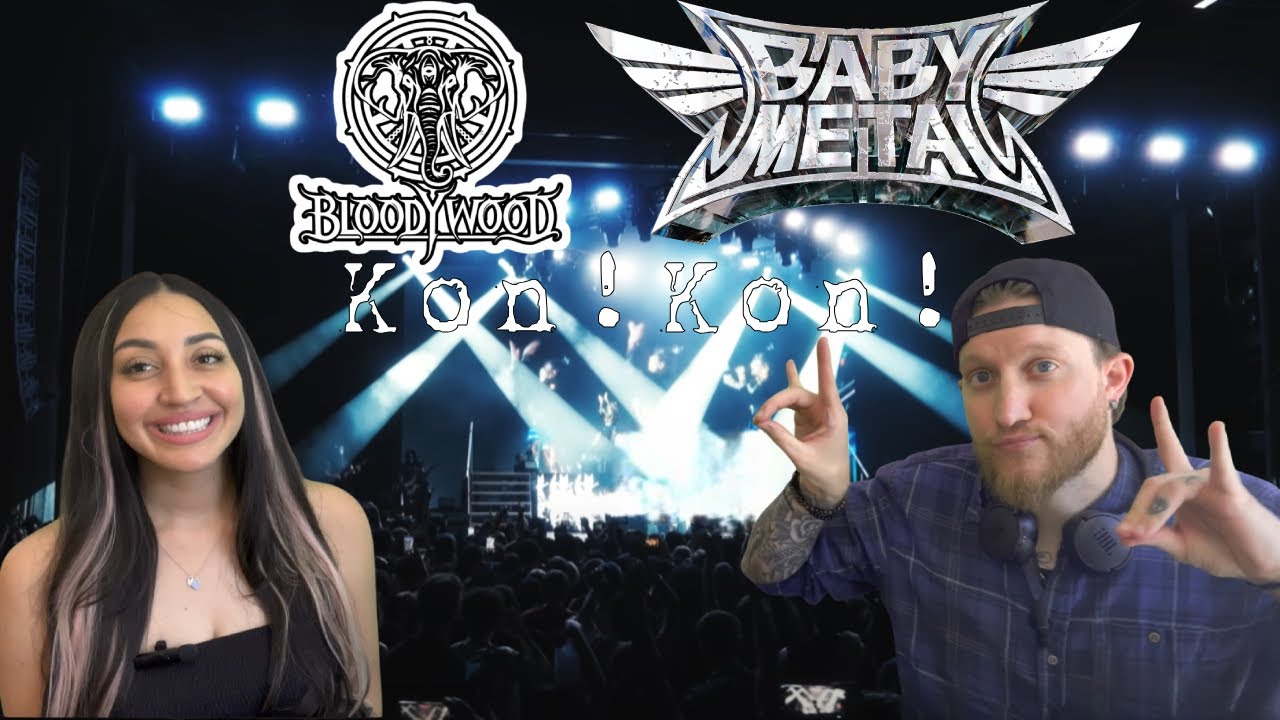 Kon! Kon! BABYMETAL ft. Bloodywood REACTION video MIND BLOWN!