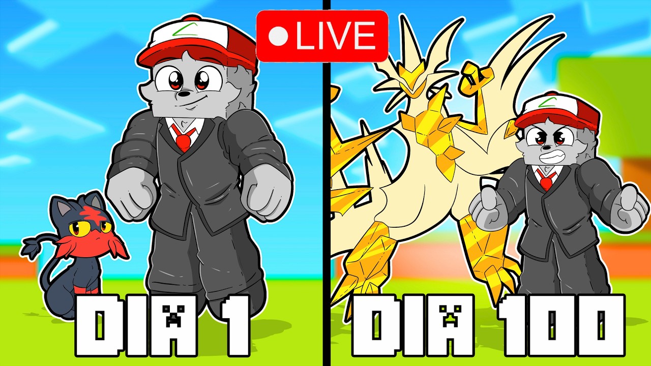 JOGANDO POKEMON COM VOCES E PIXELMON BRASIL NO MINECRAFT
