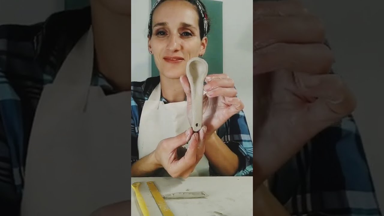Cómo hacer una cuchara de cerámica