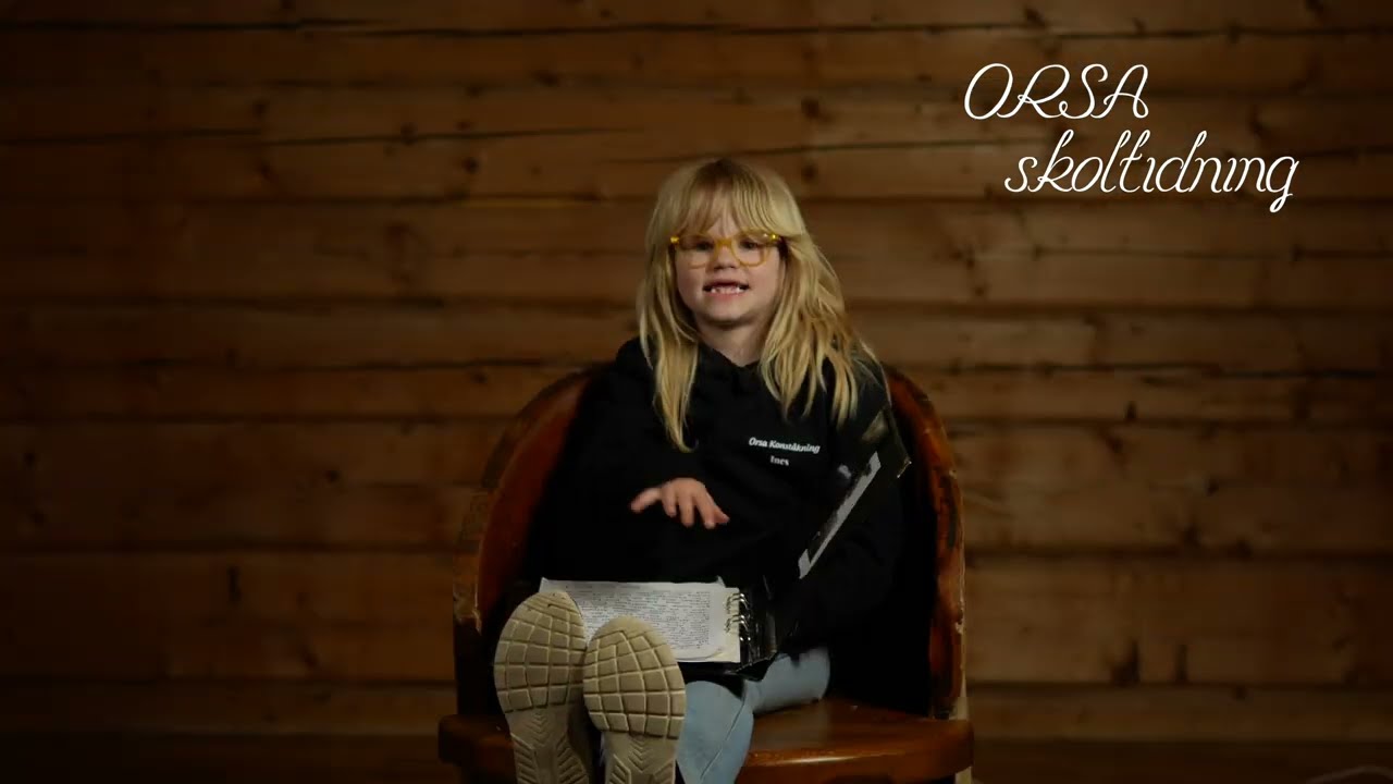 Je saga - Ines läser på orsamål