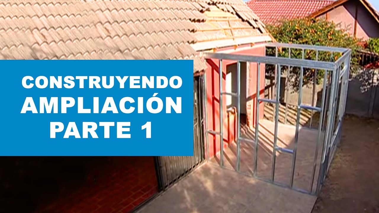 ¿Cómo construir la ampliación de una casa? Primera parte