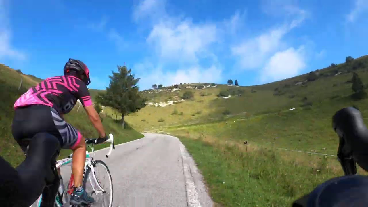 2020 08 21 BICICLETTA MONTE GRAPPA da ROMANO D'EZZELINO con ISABELLA 🚵 1