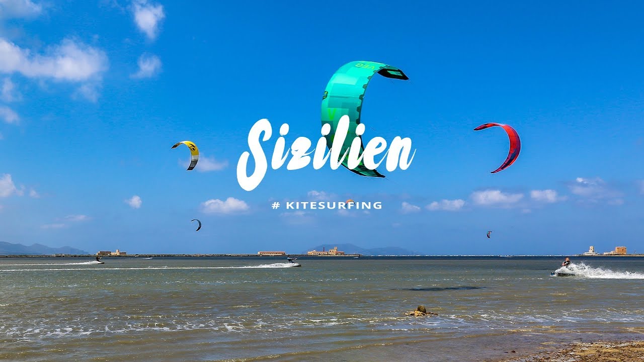 Lo Stagnone Kitesurfen - Kitereisen nach Marsala / Sizilien by Kitereisen.TV