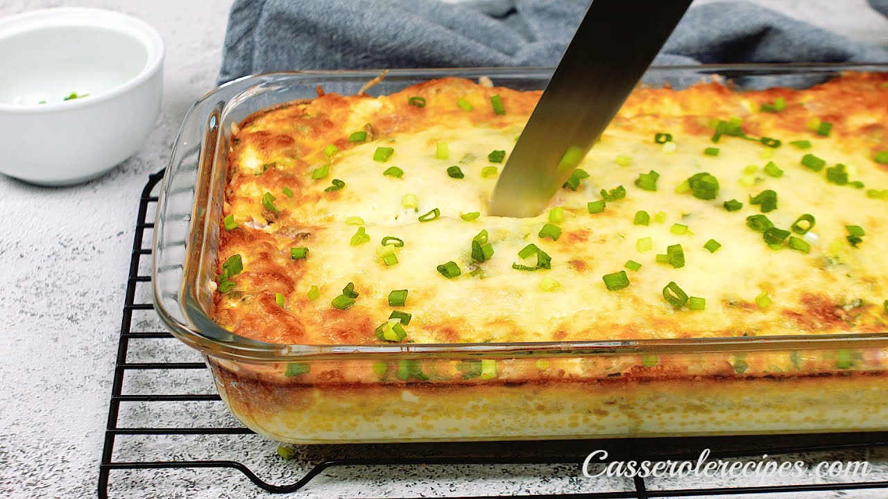 Potato, Ham, and Egg Breakfast Casserole