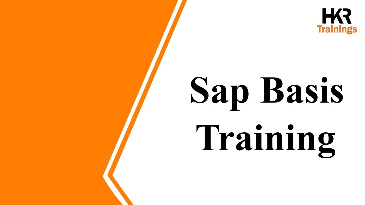 SAP Basis Training | SAP ERP Training | Overview Of SAP Basis | What is SAP Basis - HKR Trainings