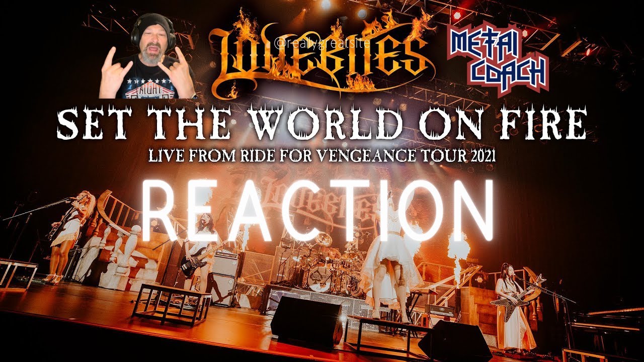 LOVEBITES Set The World On Fire REACTION