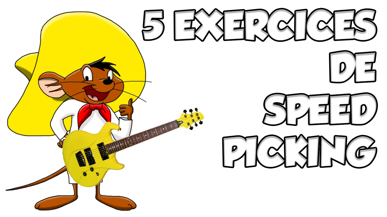 5 EXERCICES DE SPEED PICKING - LE GUITAR VLOG 246