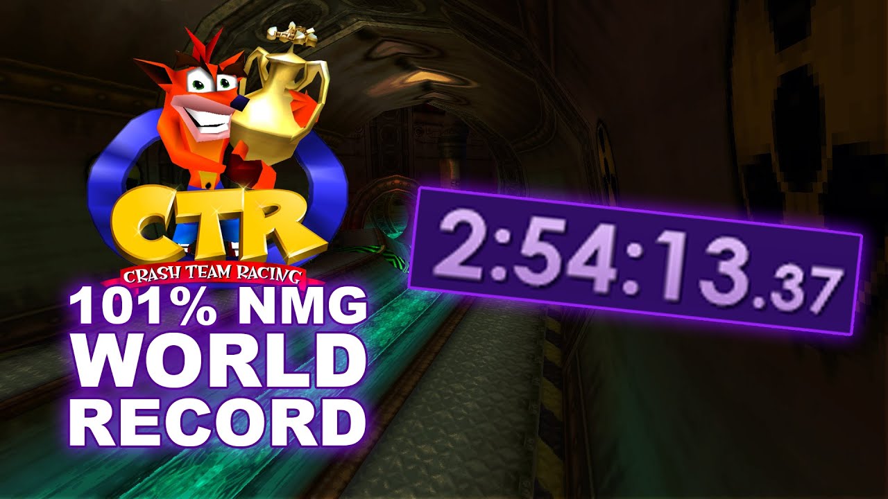 [FWR] Crash Team Racing 101% (No Major Glitches) : 2:54:13