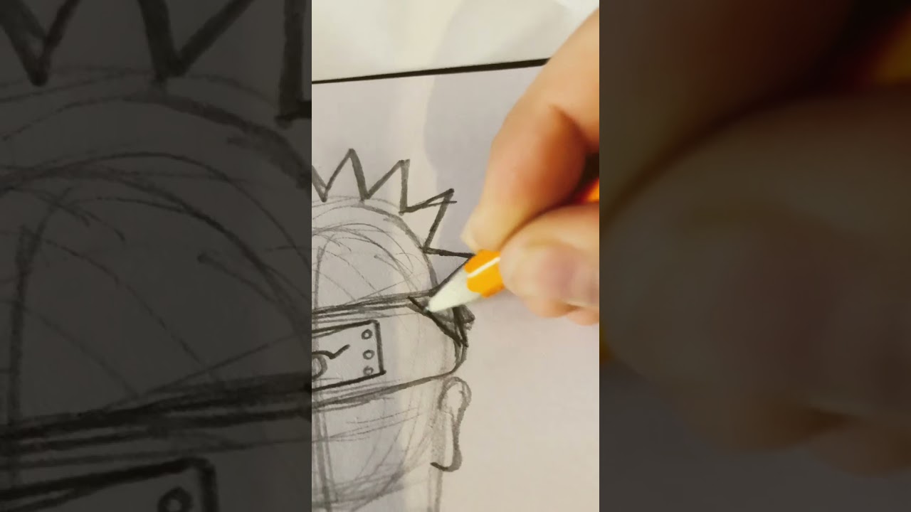 A easy scetch of Naruto !!! By David H. #davidh #drawing #nashvibes #nashvibesart #posca #viral